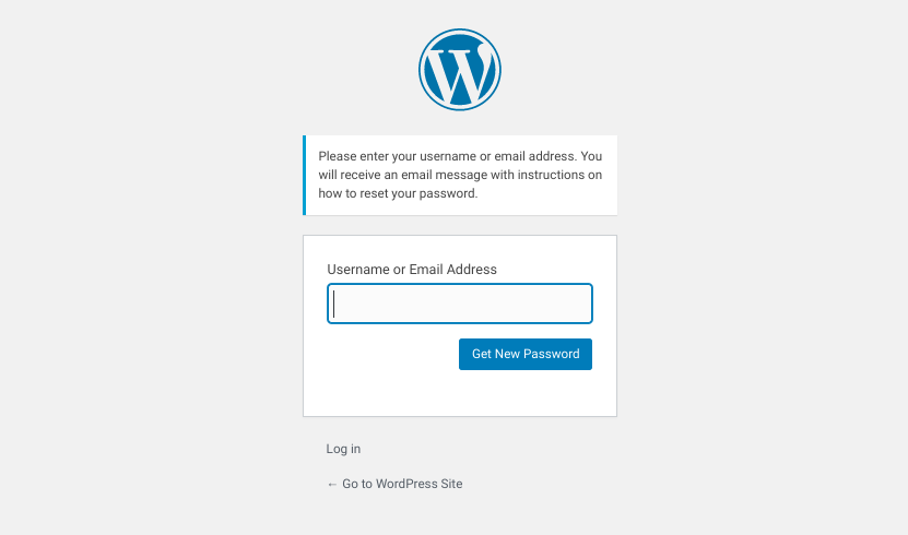 wordpress-password-reset