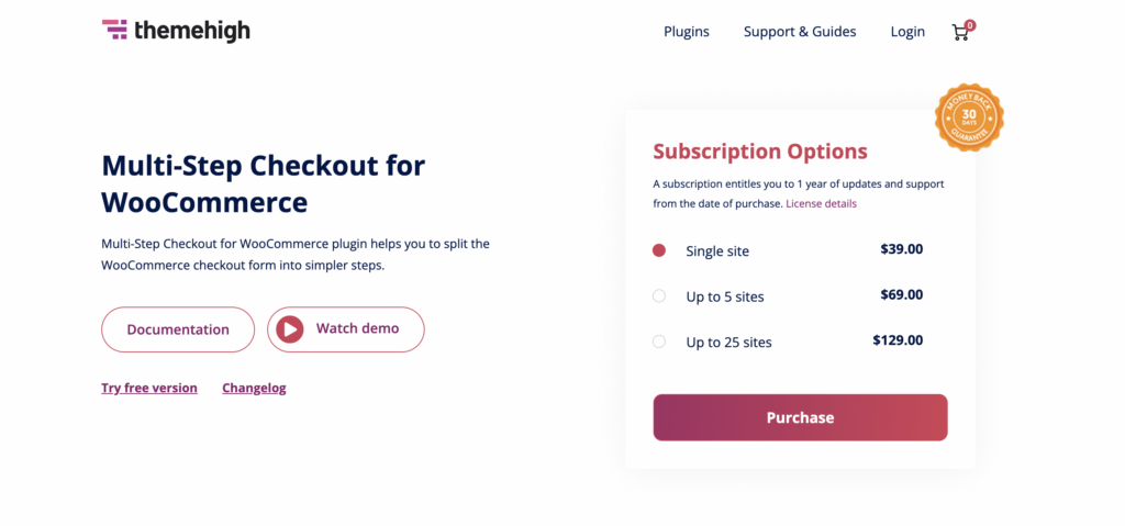 Plugin Multi-Step Checkout pour WooCommerce